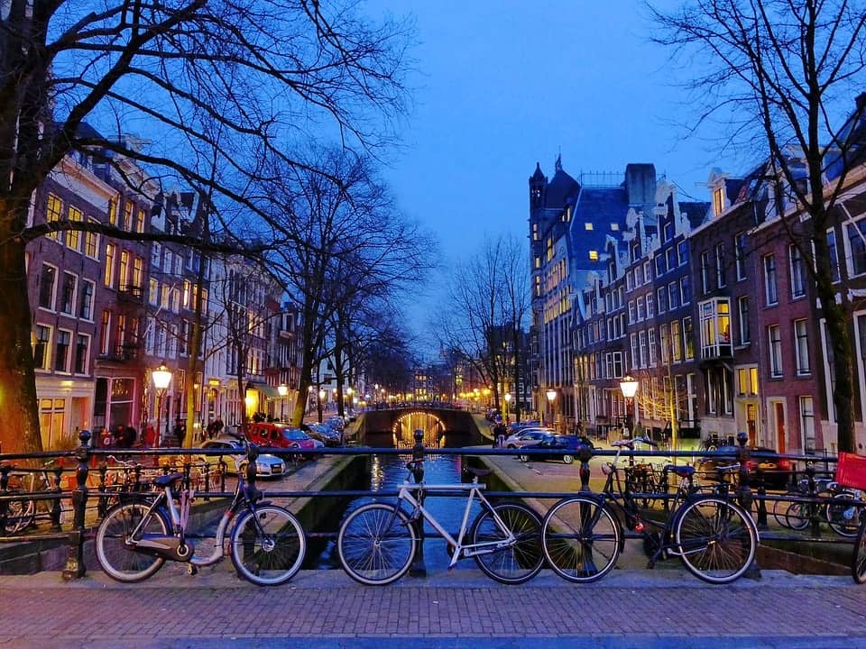 biking trip in Amsterdam 