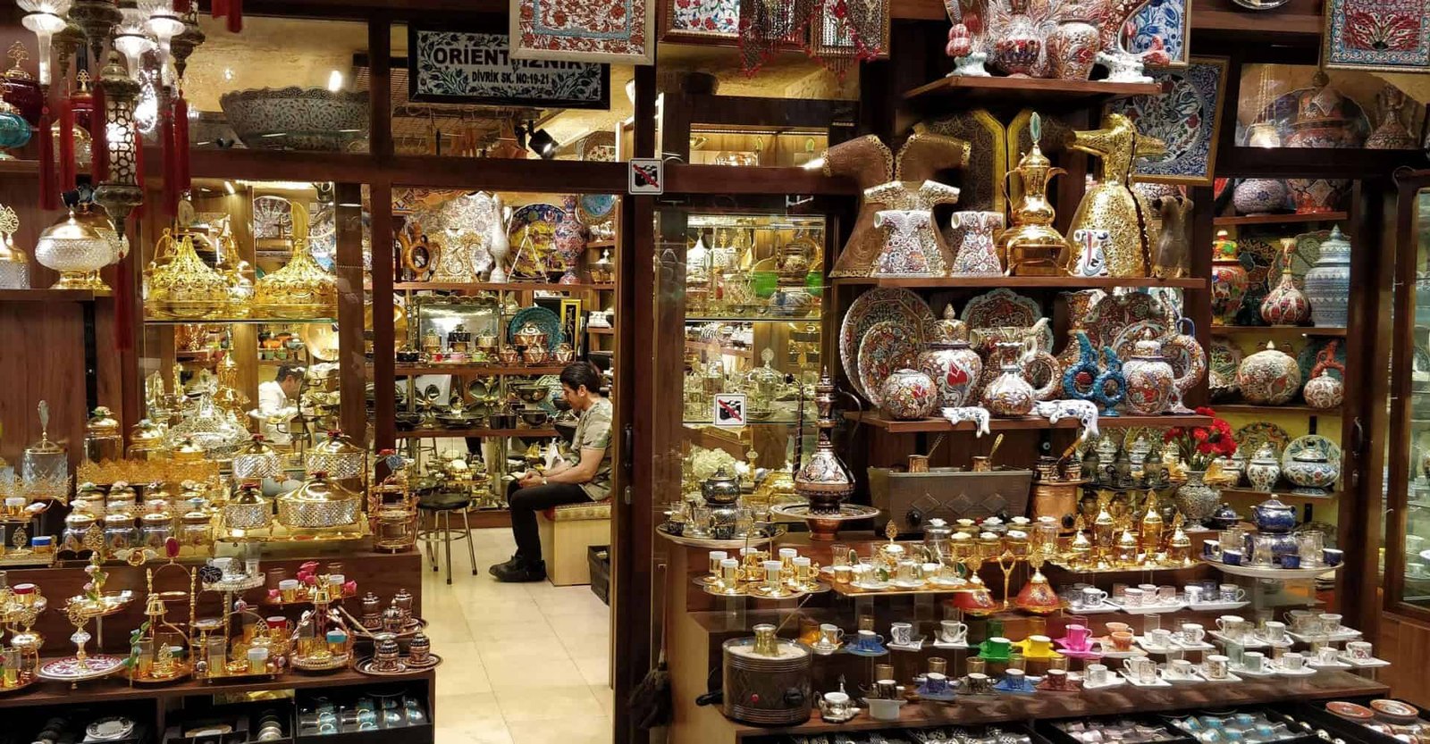 Shop selling authentic Turkish items