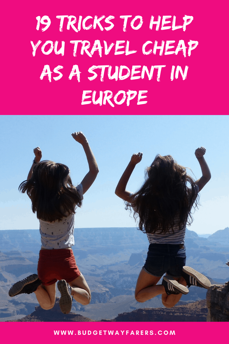 Cheap travel for students in Europe