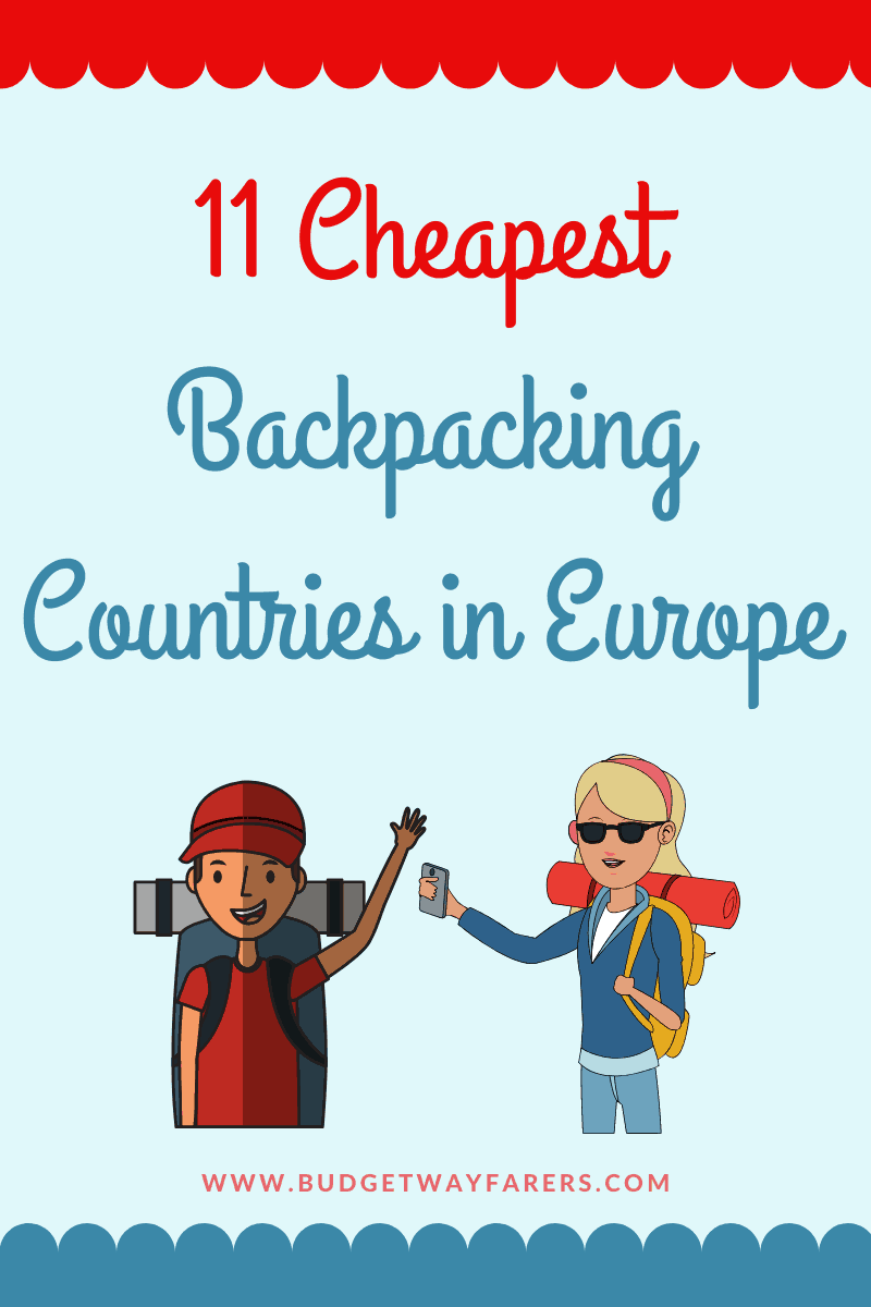 Cheapest backpacking countries in Europe
