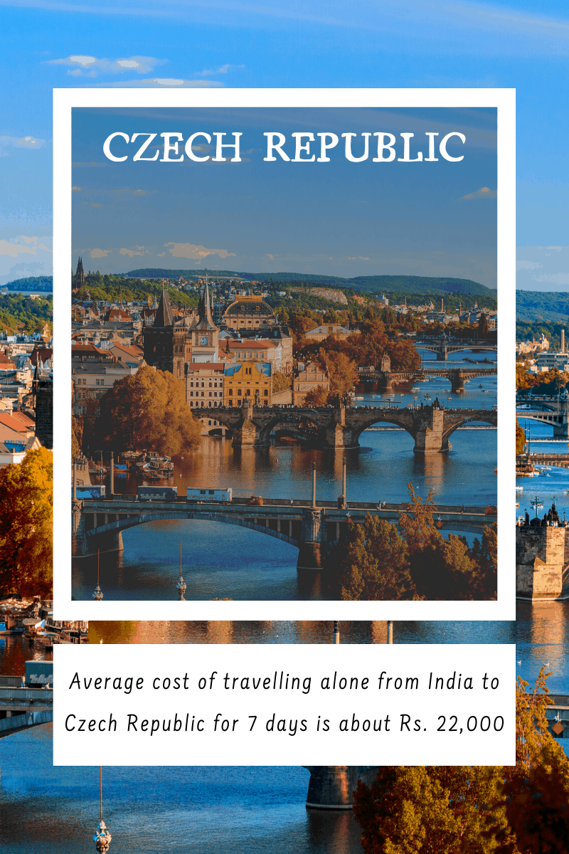 czech republic trip cost from india