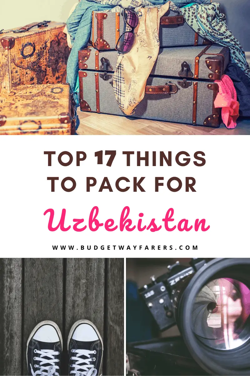 packing list for uzbekistan