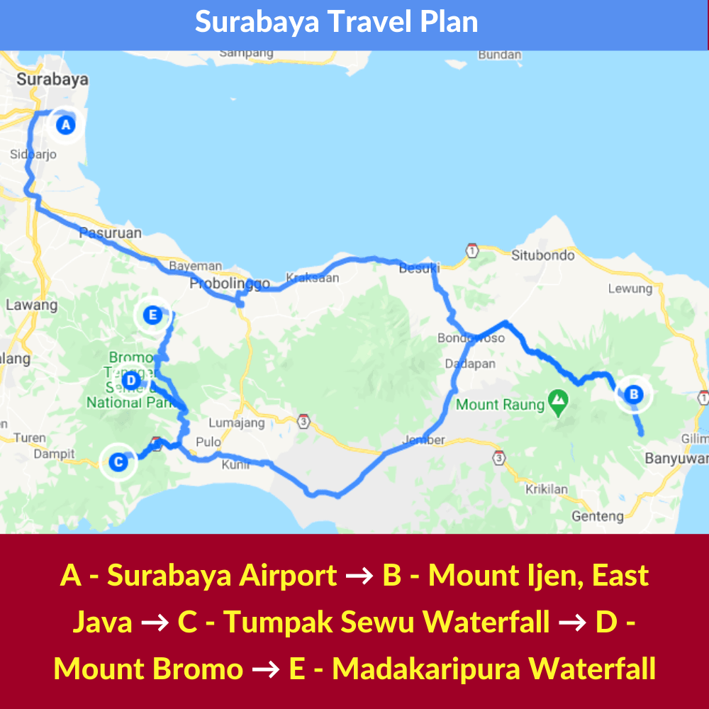 Surabaya Travel Plan