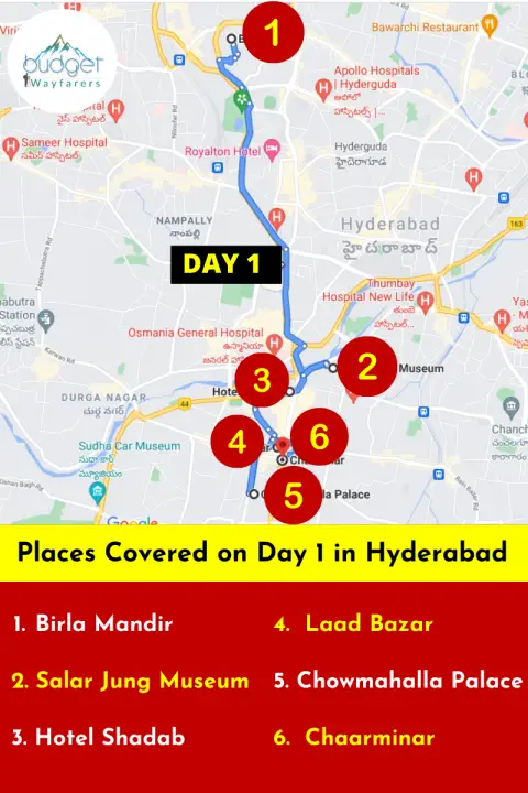 hyderabad road trip planner