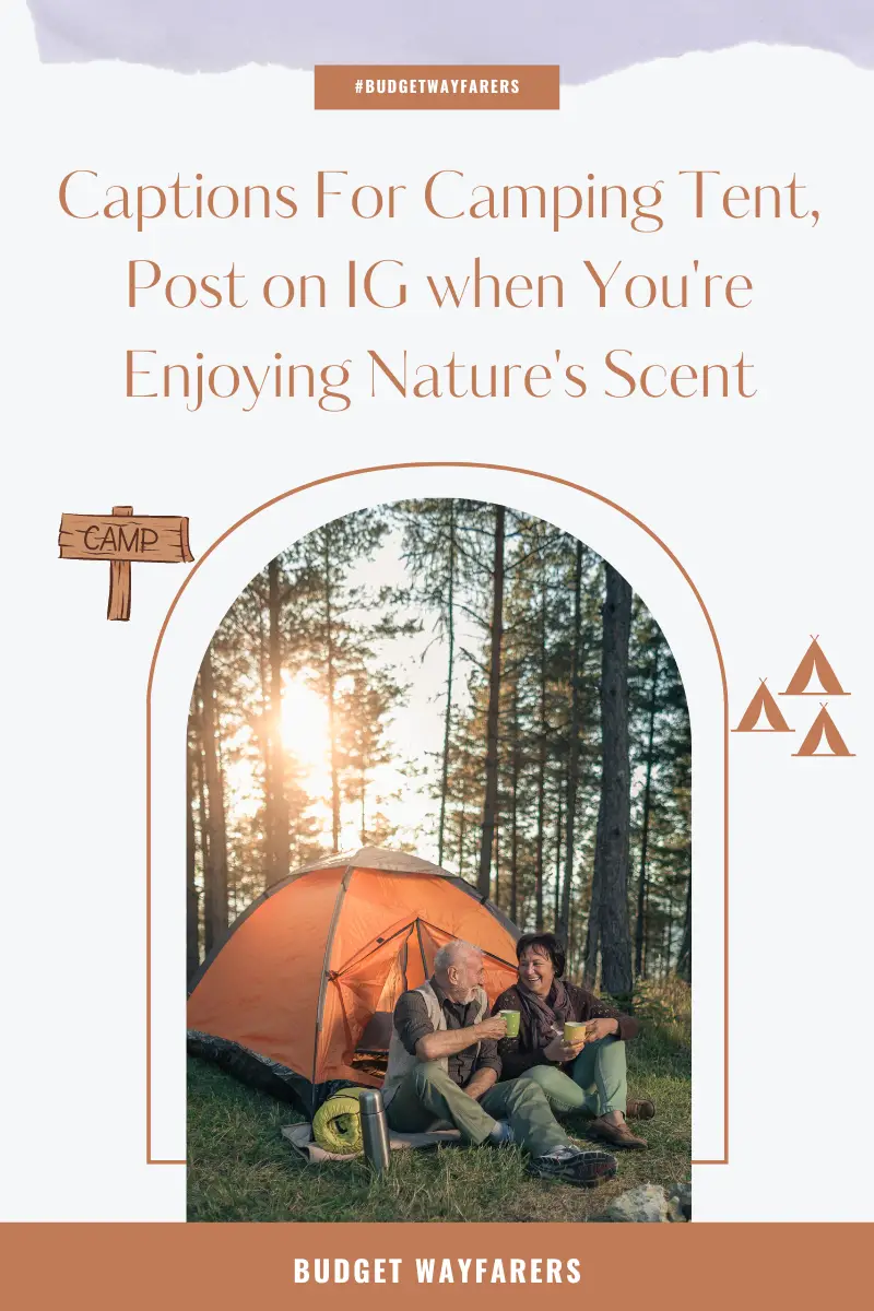 Camping Captions 