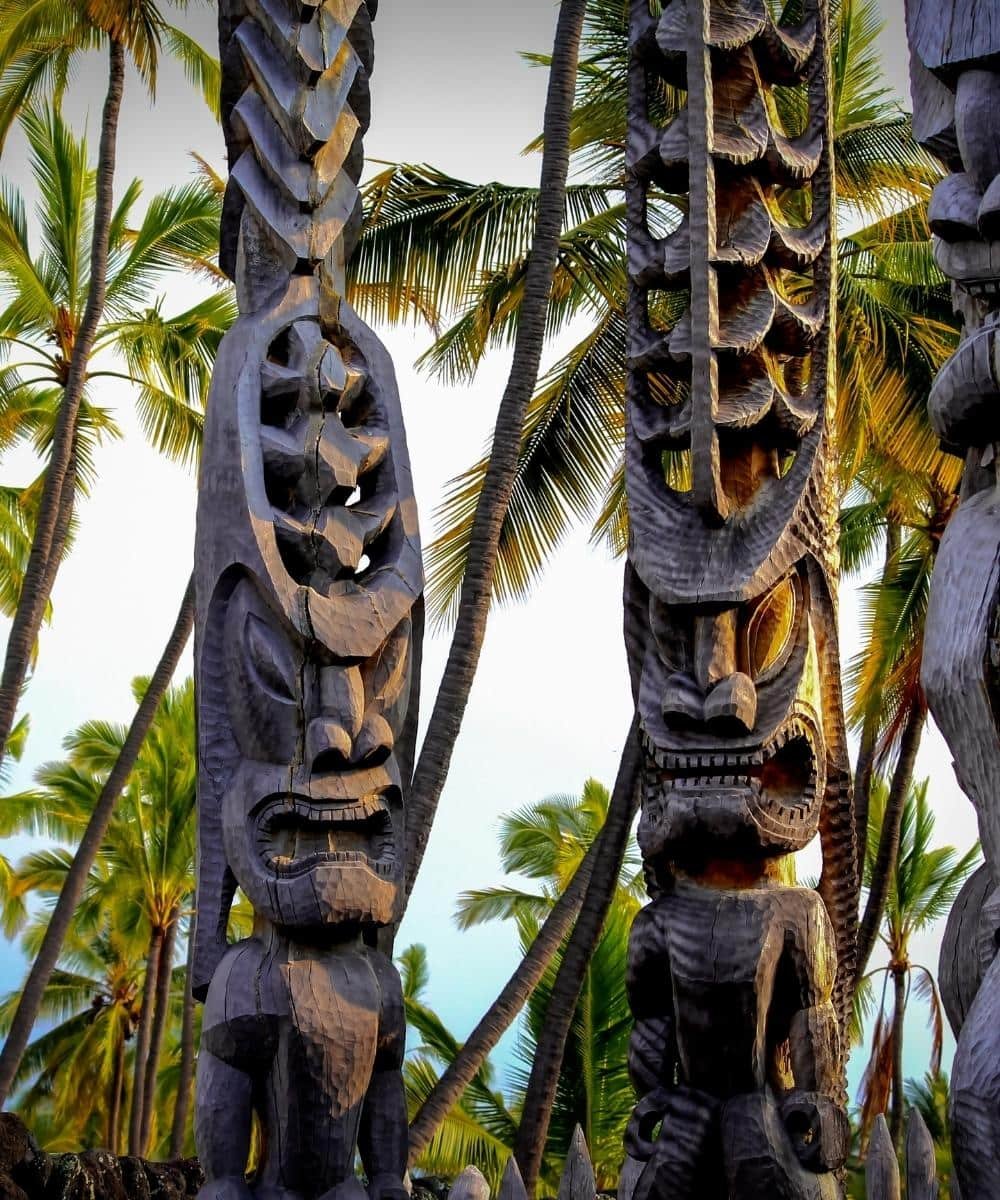 Hawaii vs Tahiti art