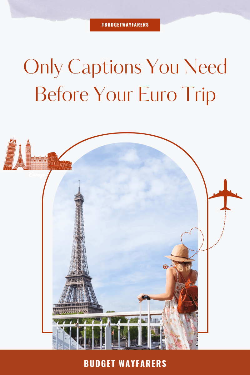 europe travel captions