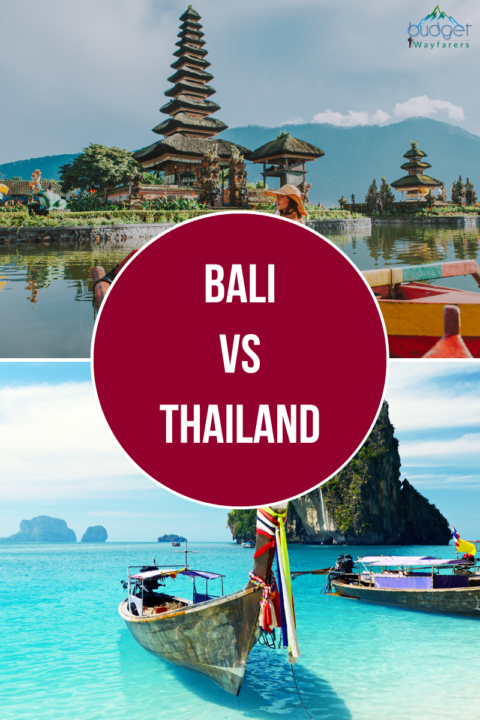 bali vs thailand trip
